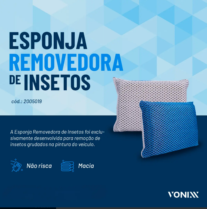 Esponja Removedora de Insetos Vonixx